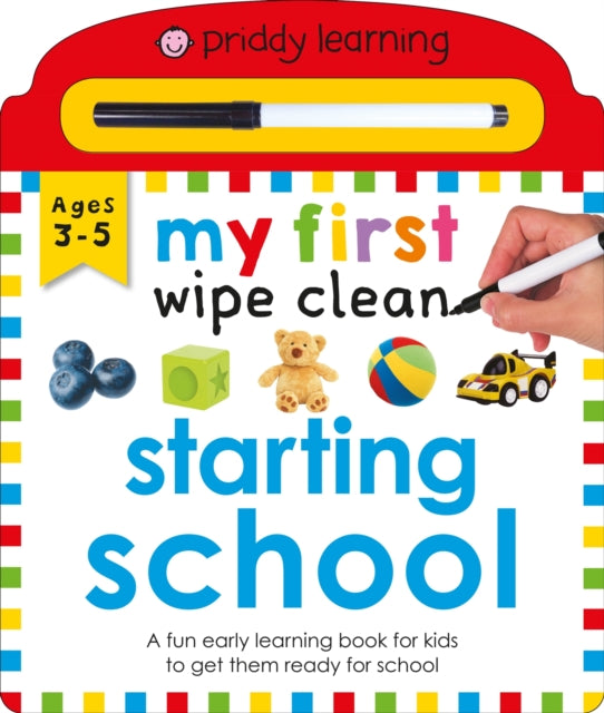 My First Wipe Clean: Starting School 9781838990220