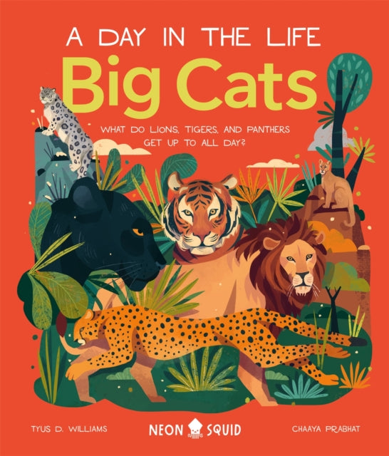 Big Cats (A Day in the Life) : What Do Lions, Tigers and Panthers Get up to All Day? 9781838991548