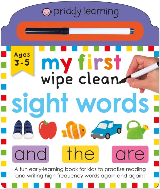 My First Wipe Clean Sight Words : A fun early-learning book for kids to practise reading and writing high-frequency words 9781838993894