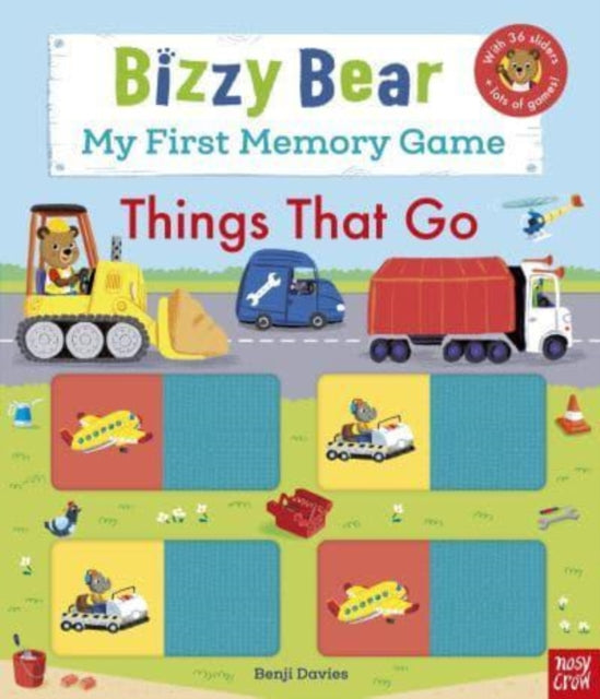 Bizzy Bear: My First Memory Game Book: Things That Go 9781839944987