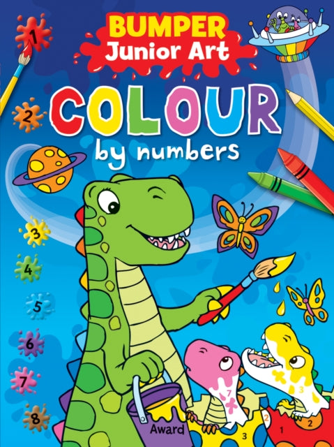 Junior Art Bumper Colour By Numbers 9781841359984