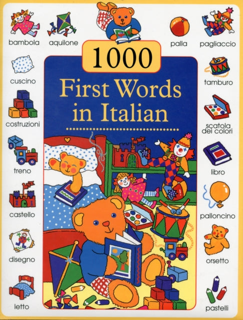 1000 First Words in Italian 9781843229568