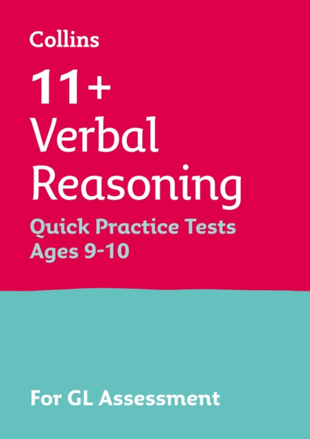 11+ Verbal Reasoning Quick Practice Tests Age 9-10 (Year 5) : For the 2025 Gl Assessment Tests 9781844199129