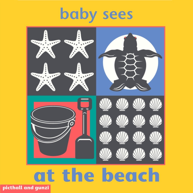 Baby Sees Bath Book: At the Beach-9781905503377