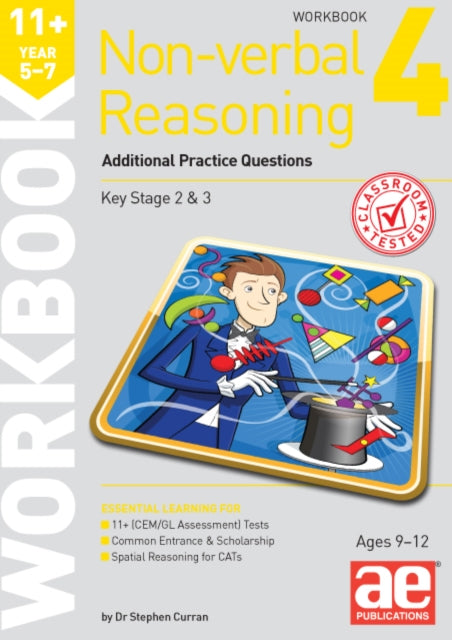 11+ Non-verbal Reasoning Year 5-7 Workbook 4 : Additional Practice Questions 9781910107737