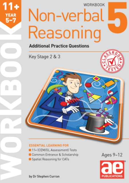 11+ Non-verbal Reasoning Year 5-7 Workbook 5 : Additional Practice Questions 9781910107799