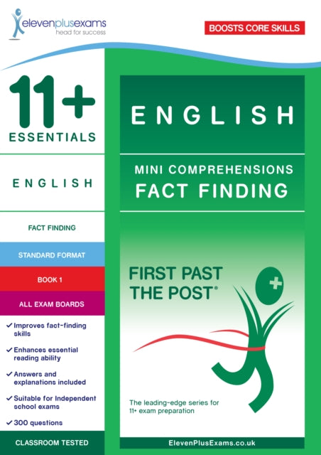 11+ Essentials English: Mini-Comprehensions Fact-Finding Book 2 9781912364121