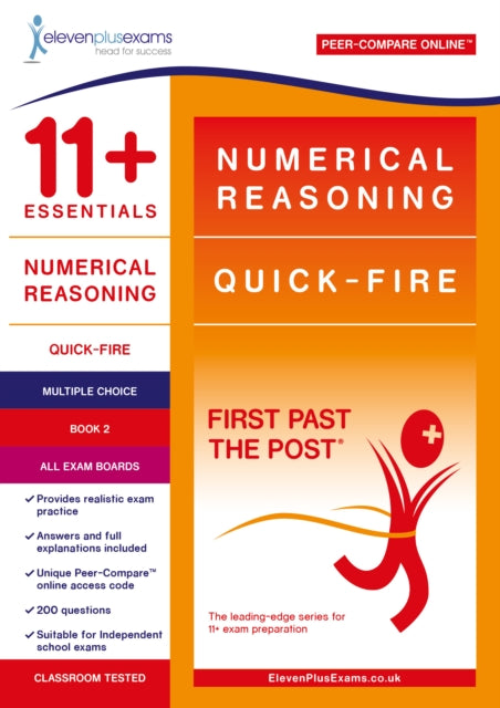 11+ Essentials Numerical Reasoning: Quick-Fire Book 2 - Multiple Choice 9781912364336
