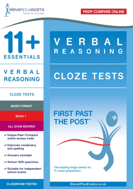 11+ Essentials Verbal Reasoning: Cloze Tests Book 1 B2