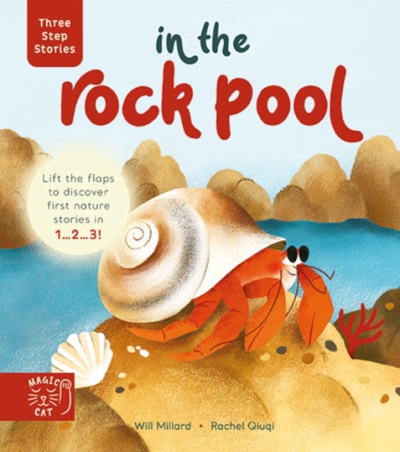 Three Step Stories: In the Rock Pool : Lift the Flaps to Discover First Nature Stories in 1. 2. 3!-9781913520694