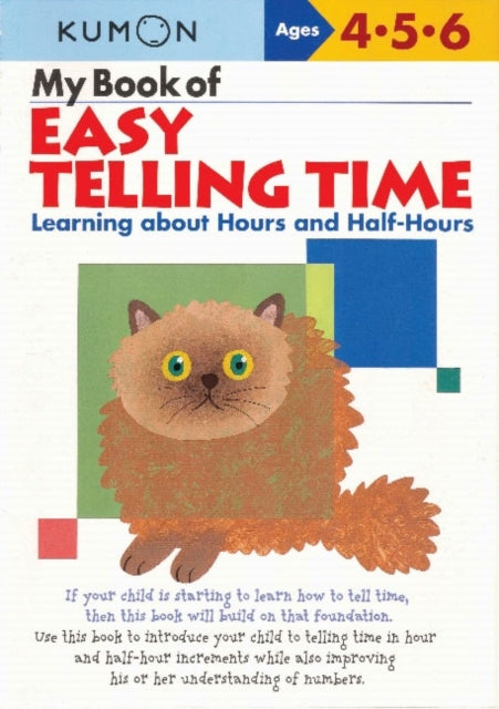 Kumon My Book of Easy Telling Time-9781933241265