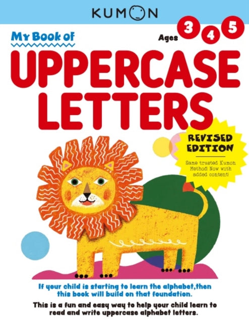 Kumon My Book of Uppercase Letters : Revised Ed-9781953845016