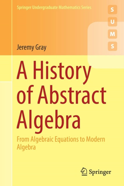 A History of Abstract Algebra : From Algebraic Equations to Modern Algebra 9783319947723