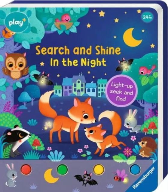 Ravensburger Play+ Infant & Toddler - Search and Shine In the Night : Light-up, seek and find-9783380970002