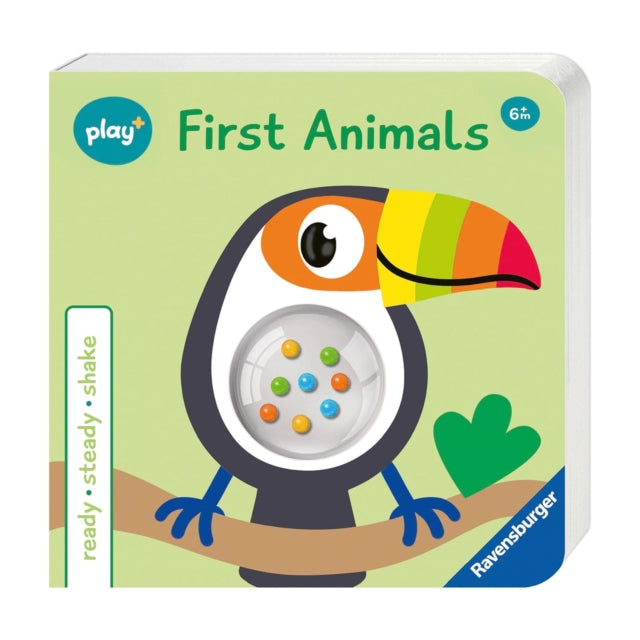 Ravensburger Play+ Infant & Toddler - Ready, Steady Shake: First Animals-9783380970040