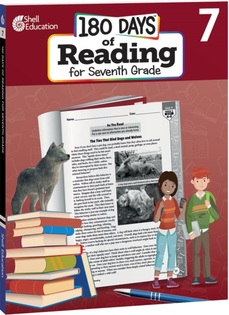 180 Days(TM): Reading for Seventh Grade : Practice, Assess, Diagnose B2