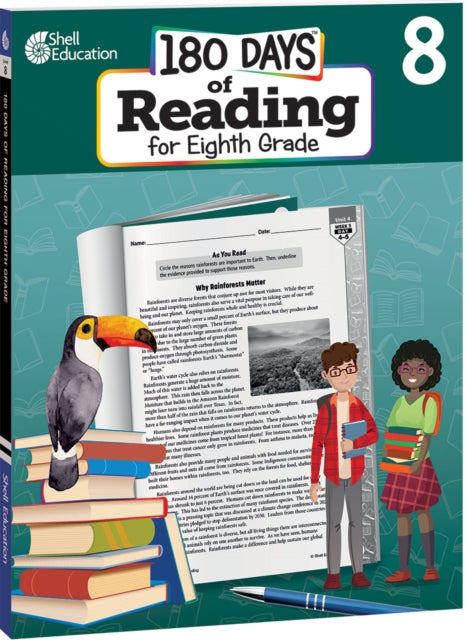 180 Days(TM): Reading for Eighth Grade : Practice, Assess, Diagnose B2